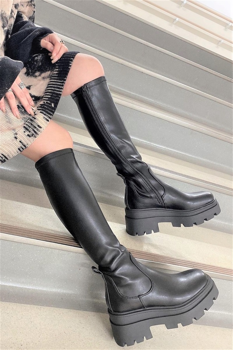 R&E “NEO“トラックソールストレッチロングブーツ